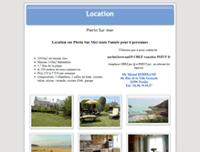 Tablet Screenshot of plerin-location.roozeec.fr